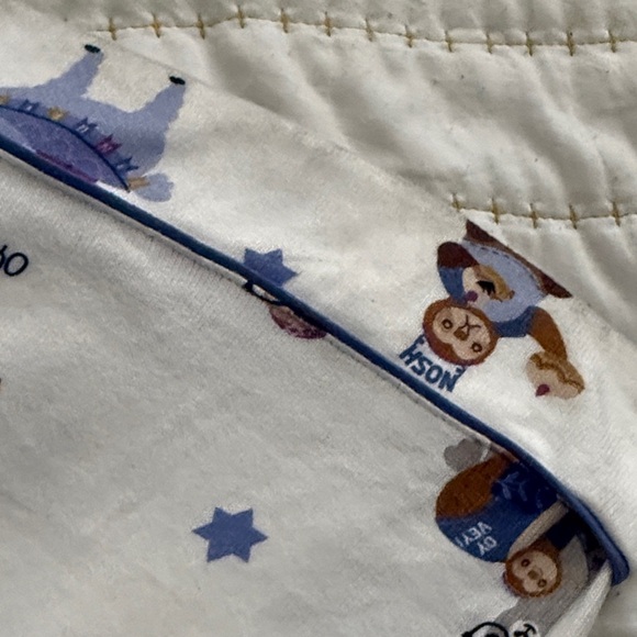 * PJ Salvage * hanukah Pajamas with Fun Animal Print - XS - New - Picture 5 of 7